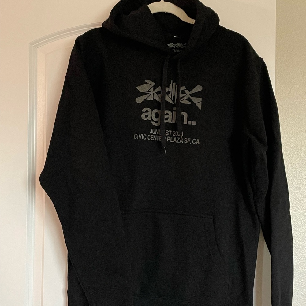 Skrillex again… Black Graphic Hoodie